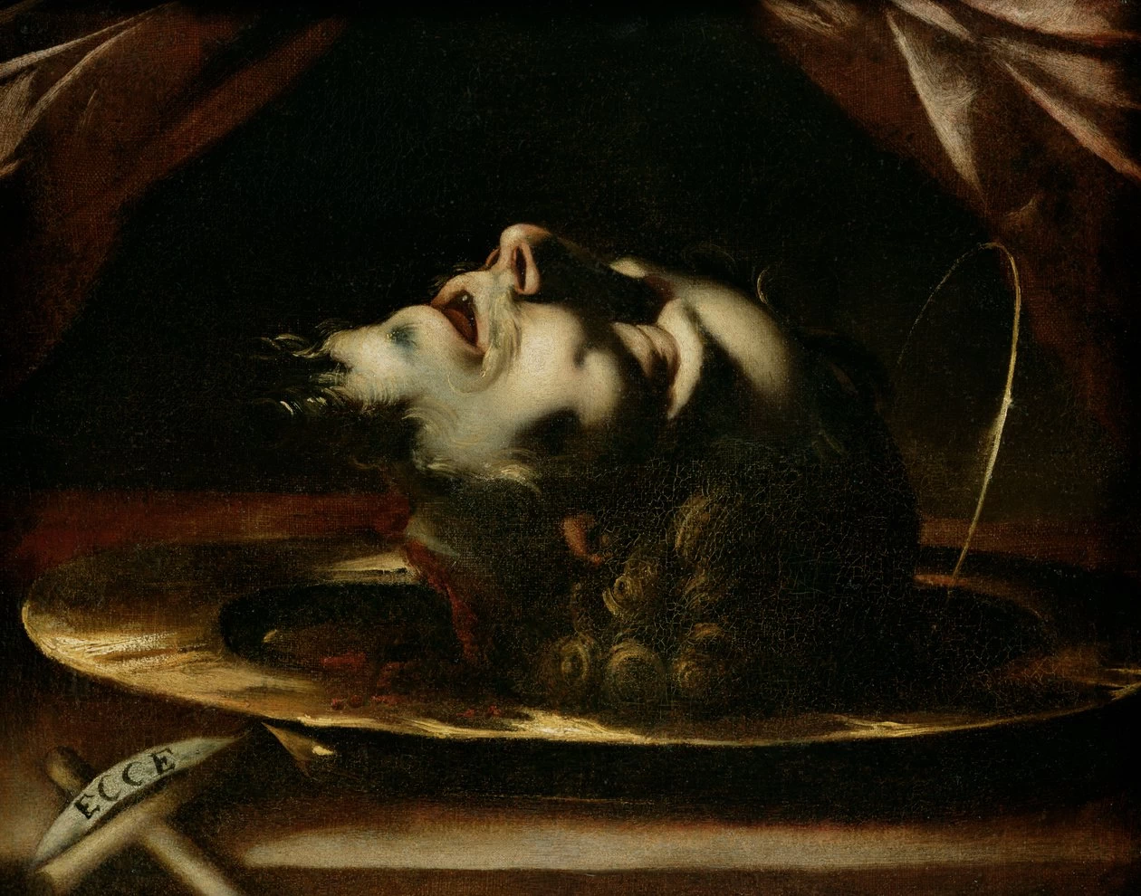 La testa di San Giovanni Battista